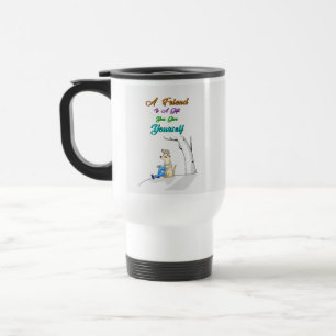 Mug De Voyage Ami Est Un Cadeau Que Vous Donnez Vous-Même Chiens