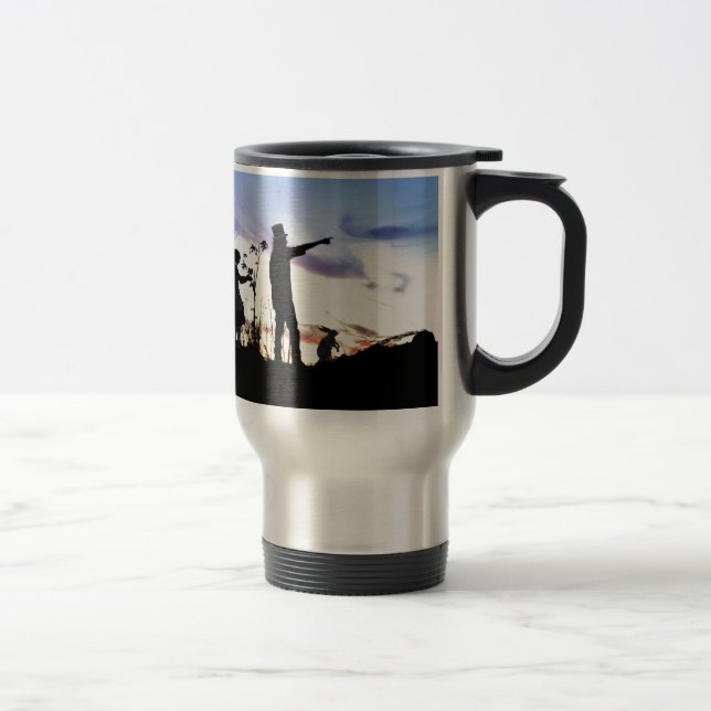 Mug De Voyage Amis des Wonderland (Droit)