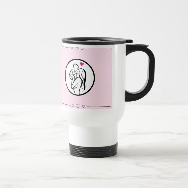 Mug De Voyage Amour de la mère (Droite)