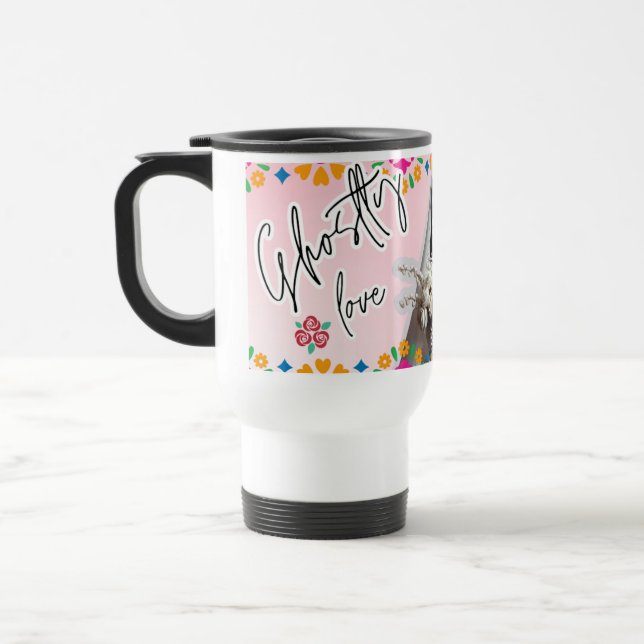 Mug De Voyage 💀 ✨ Amour Ghoost - Amour Éternel ✨ 💀 (Gauche)