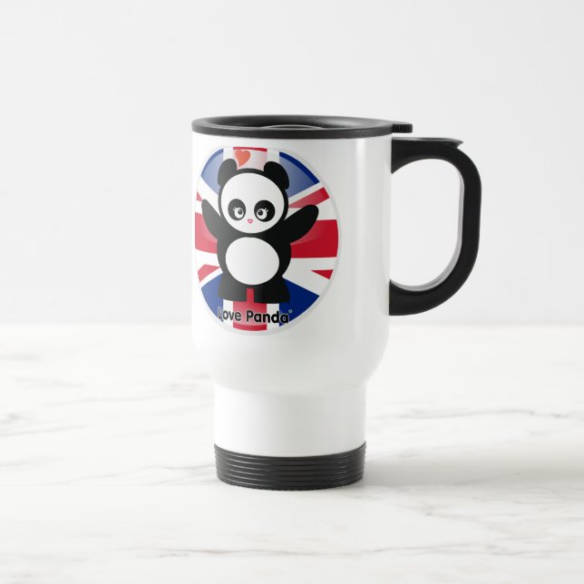 Mug De Voyage Amour Panda® (Droite)
