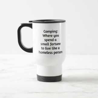 Mug De Voyage Amusant Camping Voyage Mug