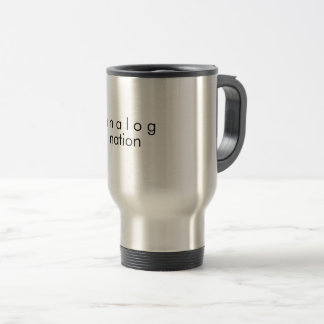 Mug De Voyage Analog Nation en acier inoxydable