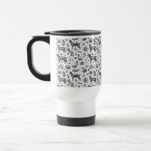 Mug De Voyage Anatomie Animale Vétérinaire Bonne Fête des Méde