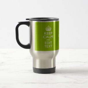 Mug De Voyage Android Green Keep Calm Have Your