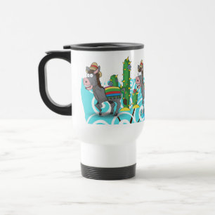 Mug De Voyage Âne Mexicain