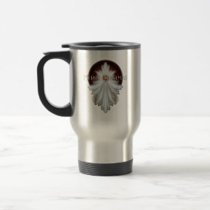Mug De Voyage Angel Wings Snowflake Joyeux Noël TW ISO