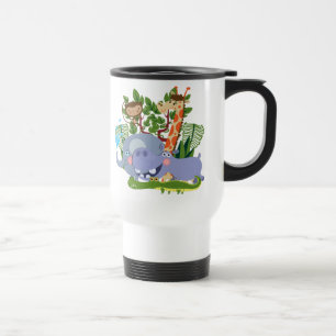 Mug De Voyage Animaux mignons de safari