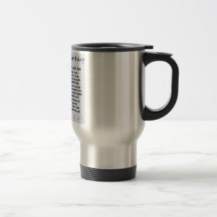 Mug De Voyage Anniversaire de poème de frère cinquantième