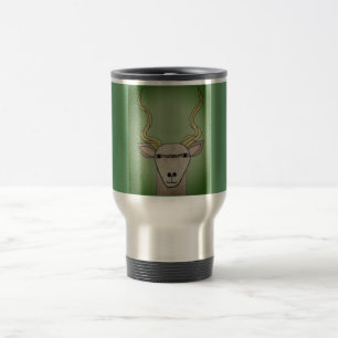 Mug De Voyage Antilope Koudou Africain