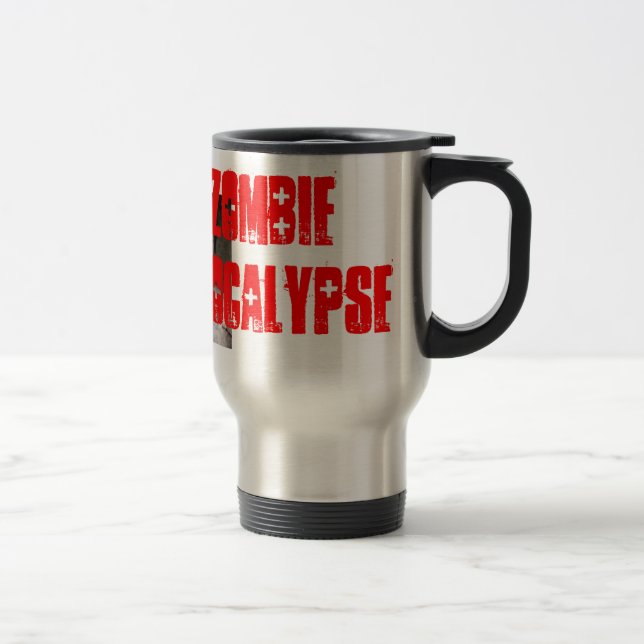 MUG DE VOYAGE APOCALYPSE DE ZOMBI (Droit)