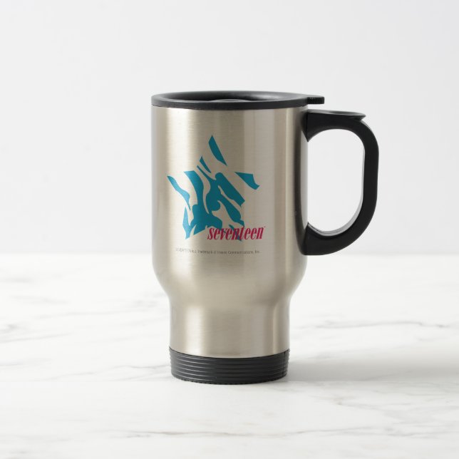 Mug De Voyage Aqua 3 de zèbre (Droit)