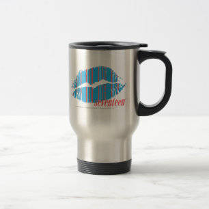 Mug De Voyage Aqua mince de rayures
