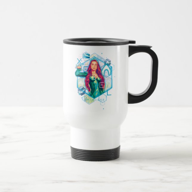 Mug De Voyage Aquaman | Xebel Princess Mera Hexagonal (Droite)