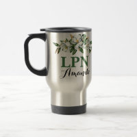 Aquarelle LPN Vert Floral Magnolia Graduation