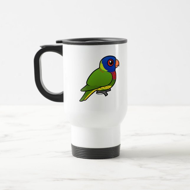 Mug De Voyage Arc-en-ciel Lorikeet de Birdorable (Gauche)