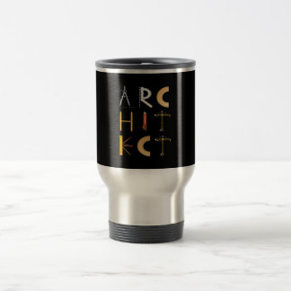 Mug De Voyage Architecte Cool Nouveautés Paysages Cadeaux Étudia