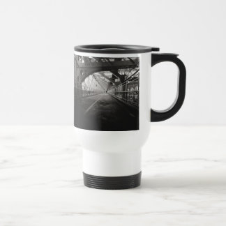 Mug De Voyage Architecture de pont de Williamsburg - New York