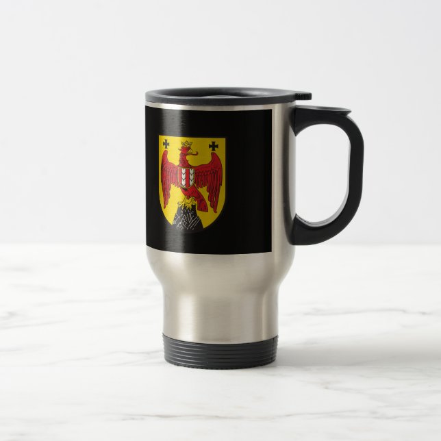 Mug De Voyage Armoiries de l'État autrichien du Burgenland (Droit)