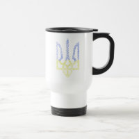 Armoiries de l'Ukraine trident motif de la spirale