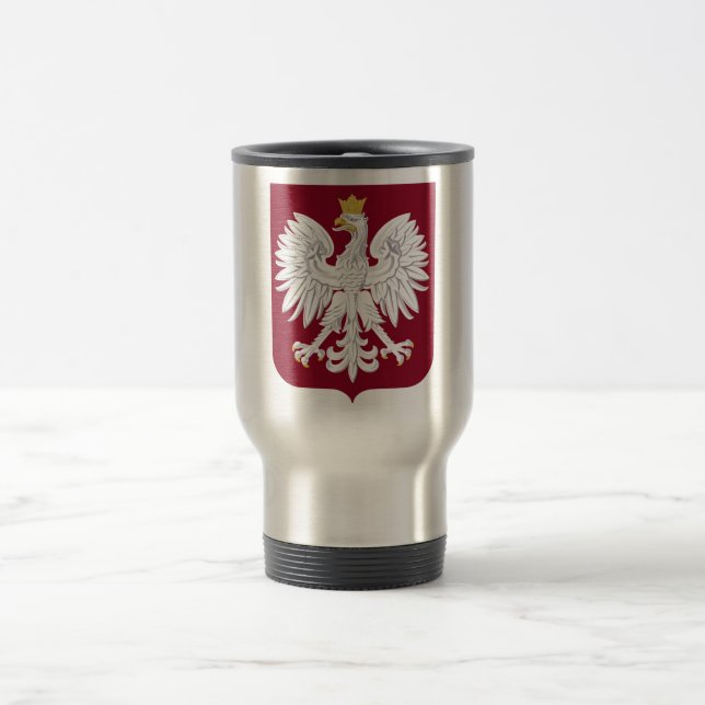 Mug De Voyage Armoiries de Pologne (Centre)
