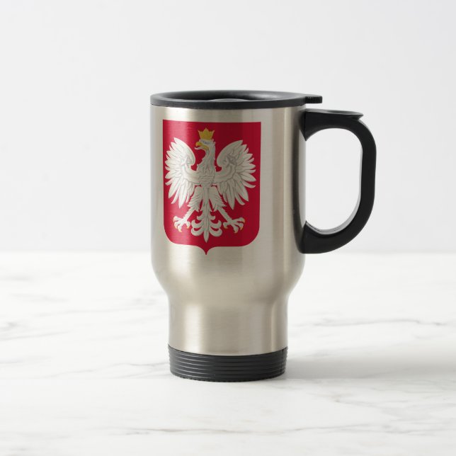 Mug De Voyage Armoiries De Pologne (Droit)