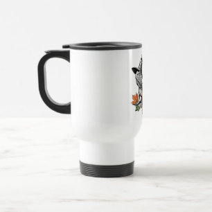Mug De Voyage Art Halloween Dragon À Portes