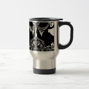 Mug De Voyage Art noir et blanc africain