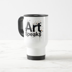 Mug De Voyage Art parleArt élégant et inspirant