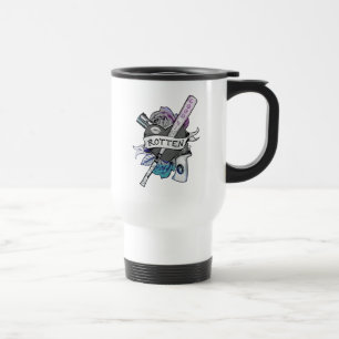 Mug De Voyage Art "putréfié" de tatouage du peloton   Harley