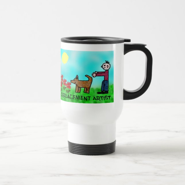 Mug De Voyage Artiste de remplacement (Droite)