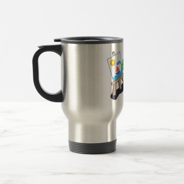 Mug De Voyage Artiste Dragon (Gauche)