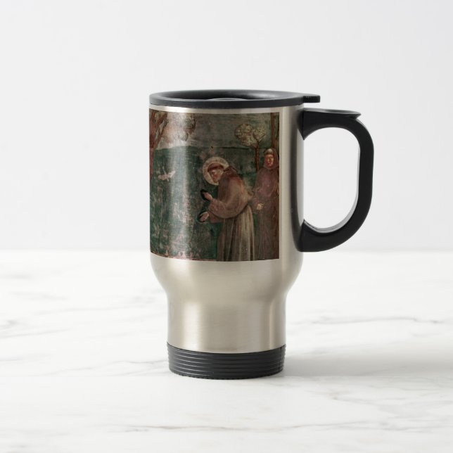 Mug De Voyage Assisi, le St Francis et les oiseaux (Droit)