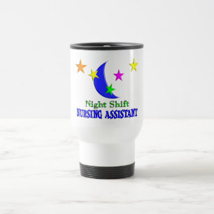 Mug De Voyage Assistant de soins de poste de nuit