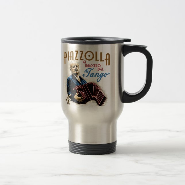 Mug De Voyage Astor Piazzolla (Droit)