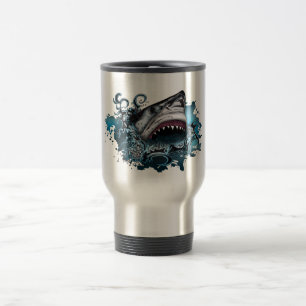 Mug De Voyage Attaque de requins