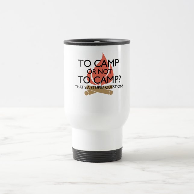 Mug De Voyage Au camp ? (Centre)