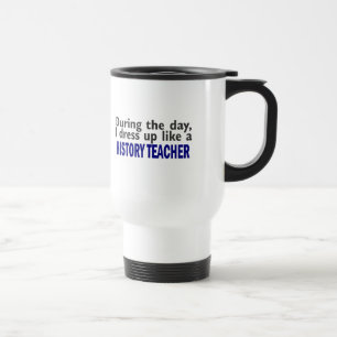 Mug De Voyage Au cours de la journée (professeur d'histoire)