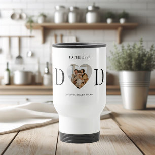 Mug De Voyage Au meilleur papa photo personnalisée   Cadeau fête