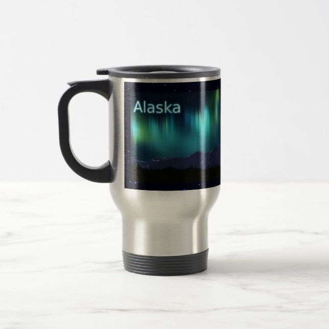 Mug De Voyage Aurora Borealis (Gauche)