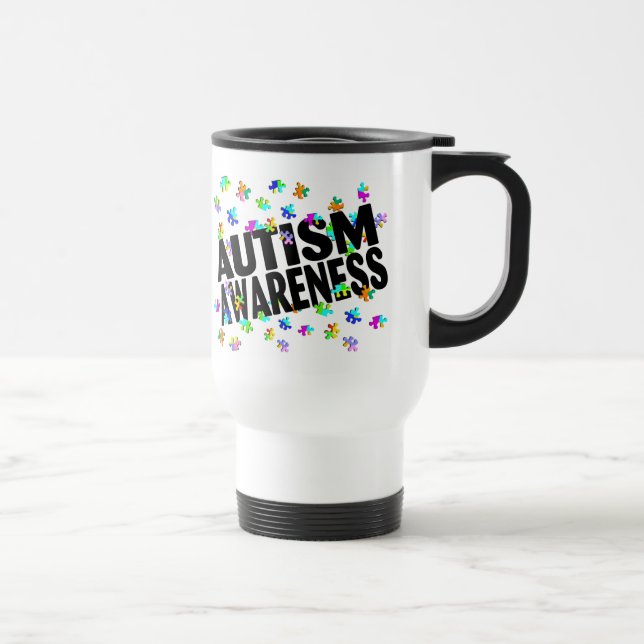 Mug De Voyage Autisme Awarness (Droite)
