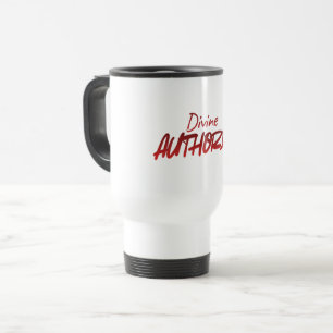 Mug De Voyage AUTORITÉ Divine – Puissance Élégante pour Femmes