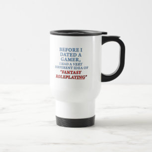 Mug De Voyage Avant que j'aie daté un Gamer