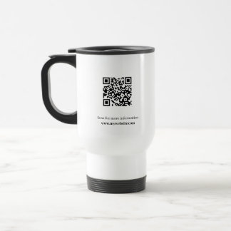 Mug de voyage avec code QR