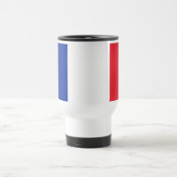 Mug de voyage avec Drapeau de France