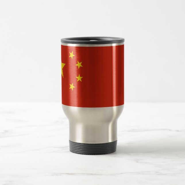 Mug de voyage avec drapeau de la Chine (Centre)