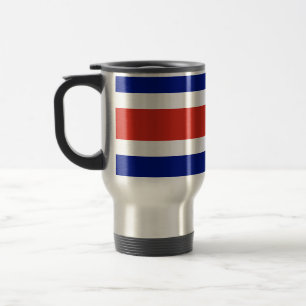Mug de voyage avec Drapeau du Costa Rica