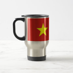 Mug de voyage avec Drapeau du Vietnam