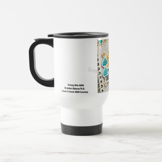 Mug De Voyage Avec le TDAH* Aujourd'Hui, J'Ai Essayé Mon Meilleu (Gauche)