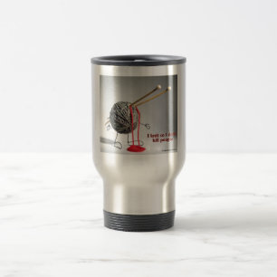 Mug De Voyage Avertissement de santé d'esprit